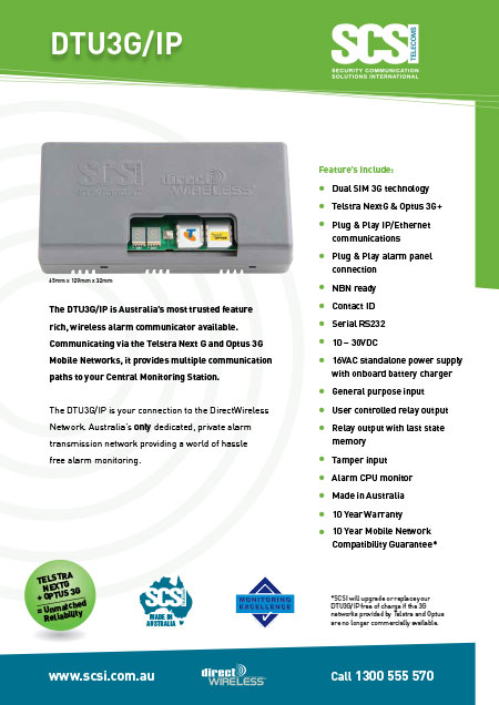 GPRS Dialler Unit DTU3G IP